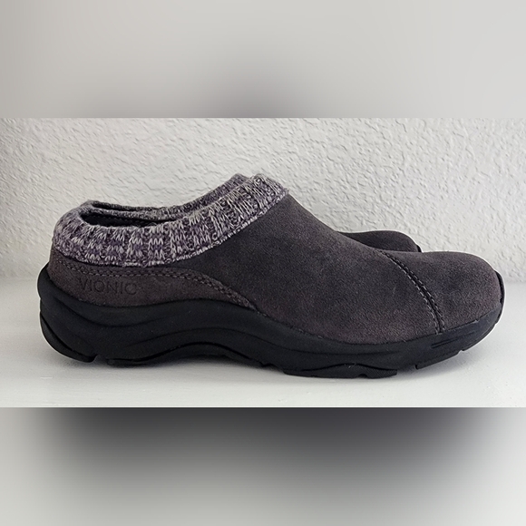 NWT! Vionic Women's Arbor Clogs Gray Size 7.5 - Picture 3 of 5